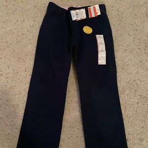Cat & Jack navy uniform pants NWT